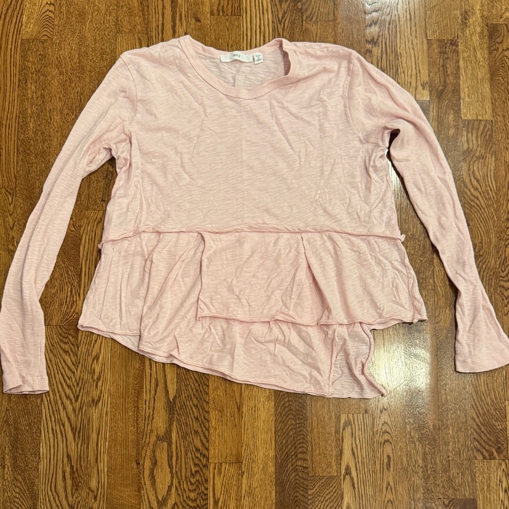 Wilt Women’s Pink Long Sleeve Size Large